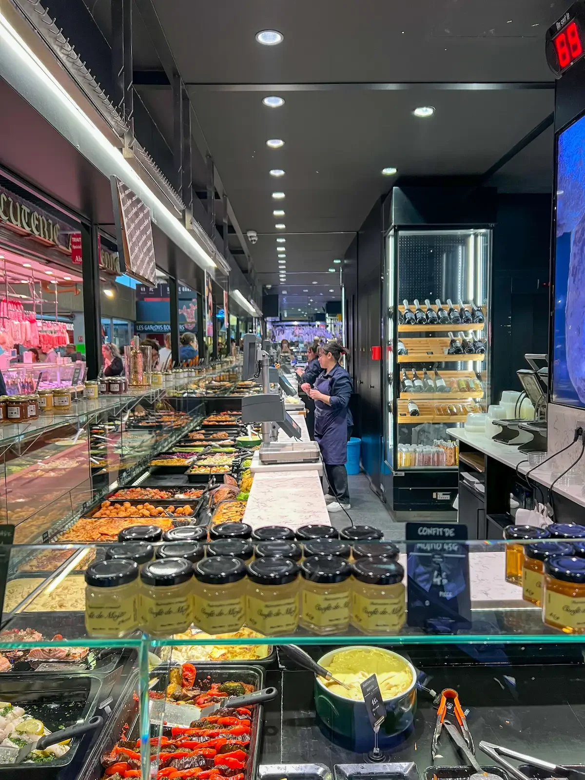 Inside Les Halles de Lyon Paul Bocuse