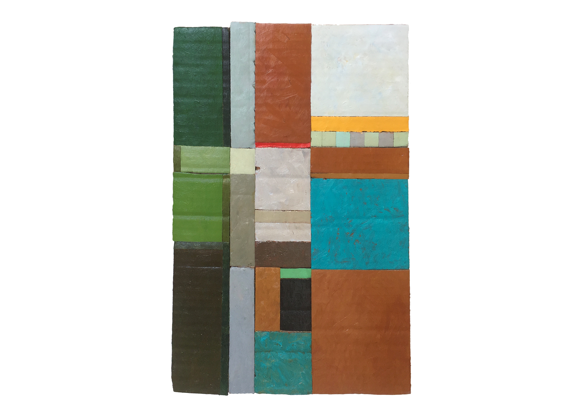 WEIR IN THE BARDO #3 (2019) oil on cardboard on MDF 24cm x 37cm €150