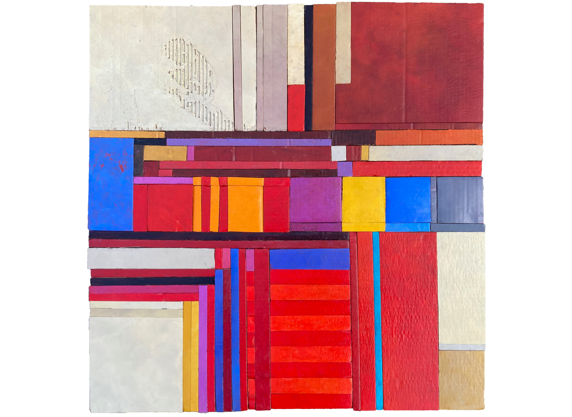  HOME OF THE MONTH #4 (2023) oil on cardboard, 68 x 68cm Private collection  