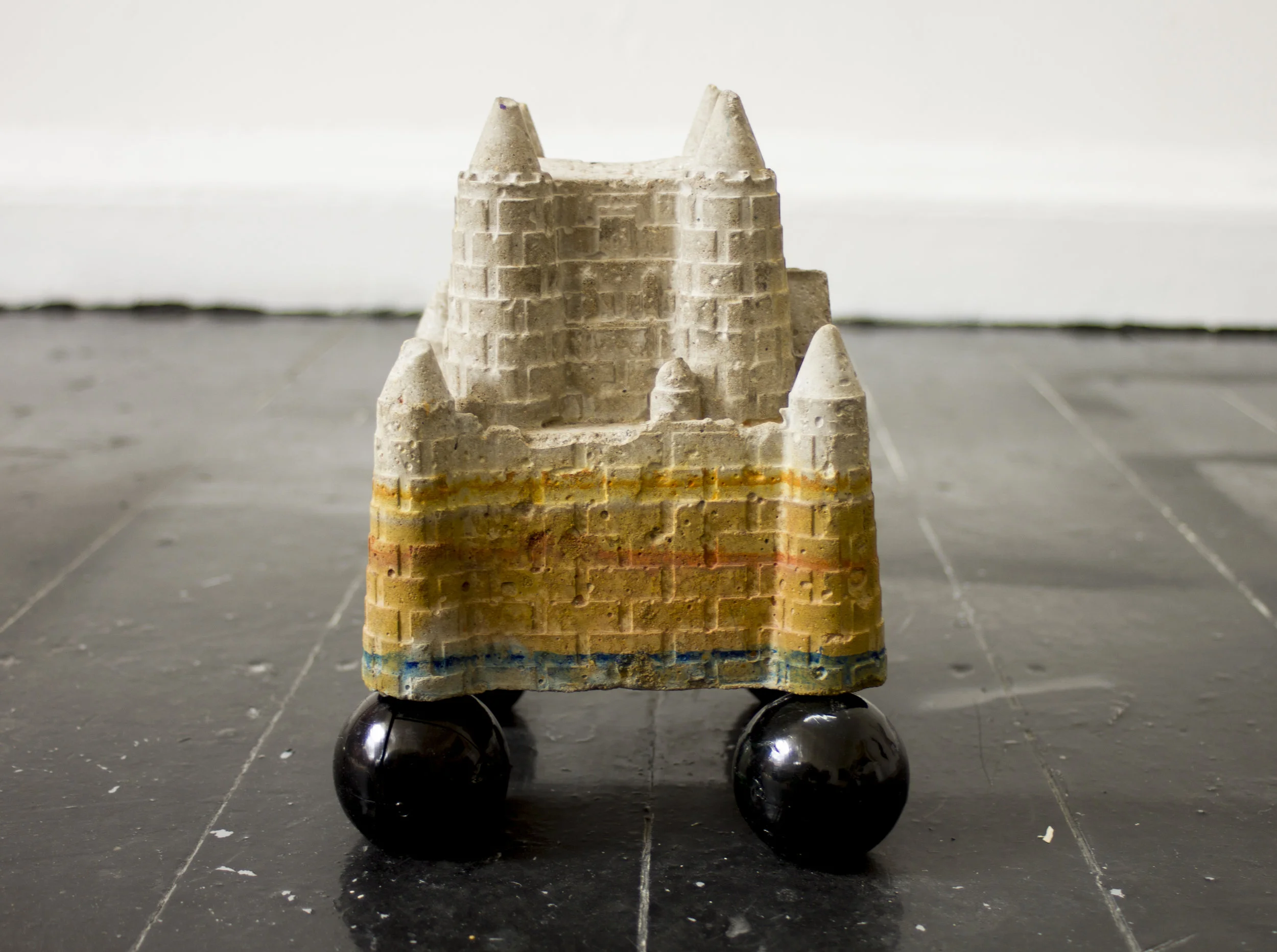 hacker, (2018) concrete, polyester resin 27cm X 27cm X 15cm