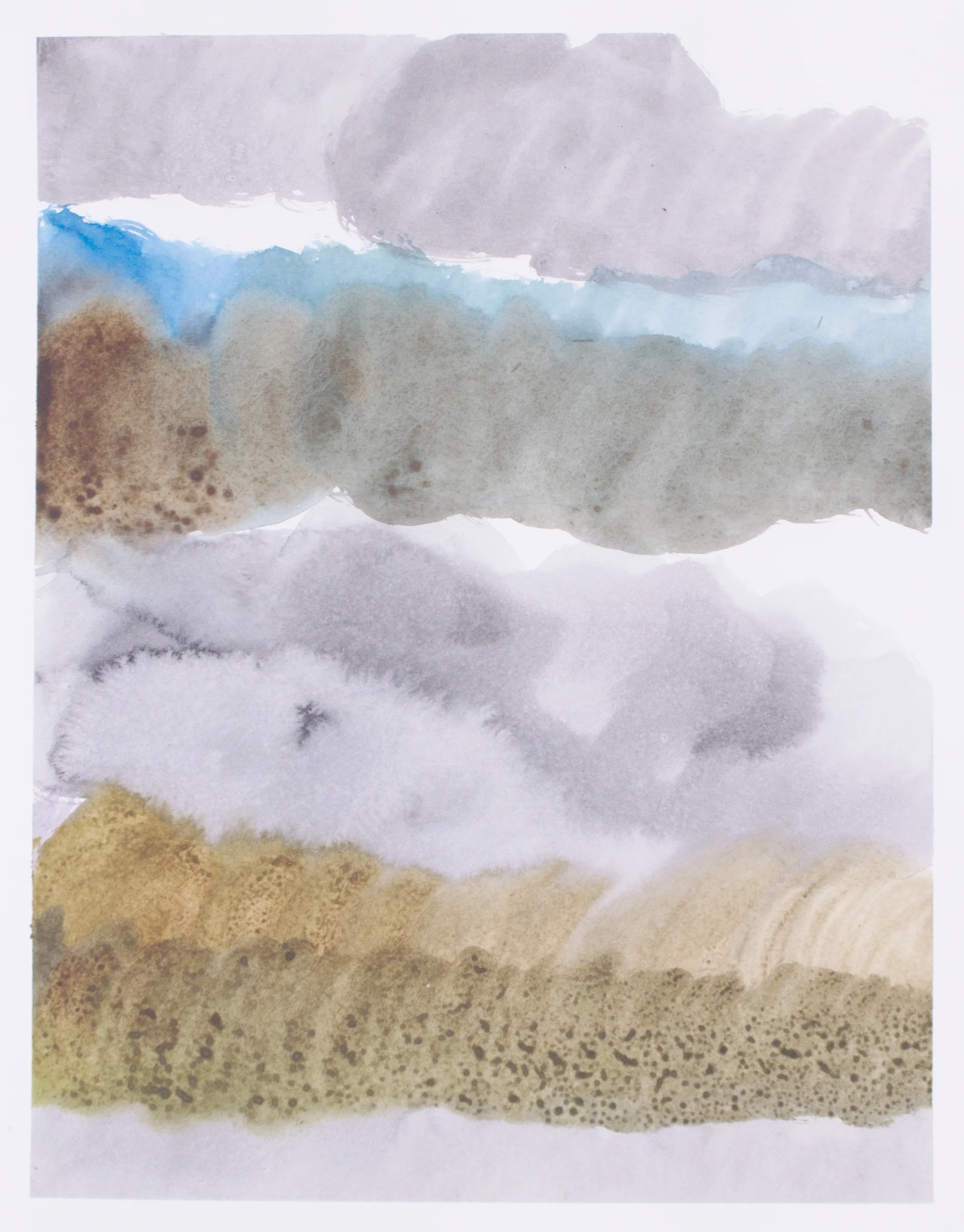 aimlessly pretty (II) 101, (2017) watercolour on fabriano HP paper 36cm x 28cm