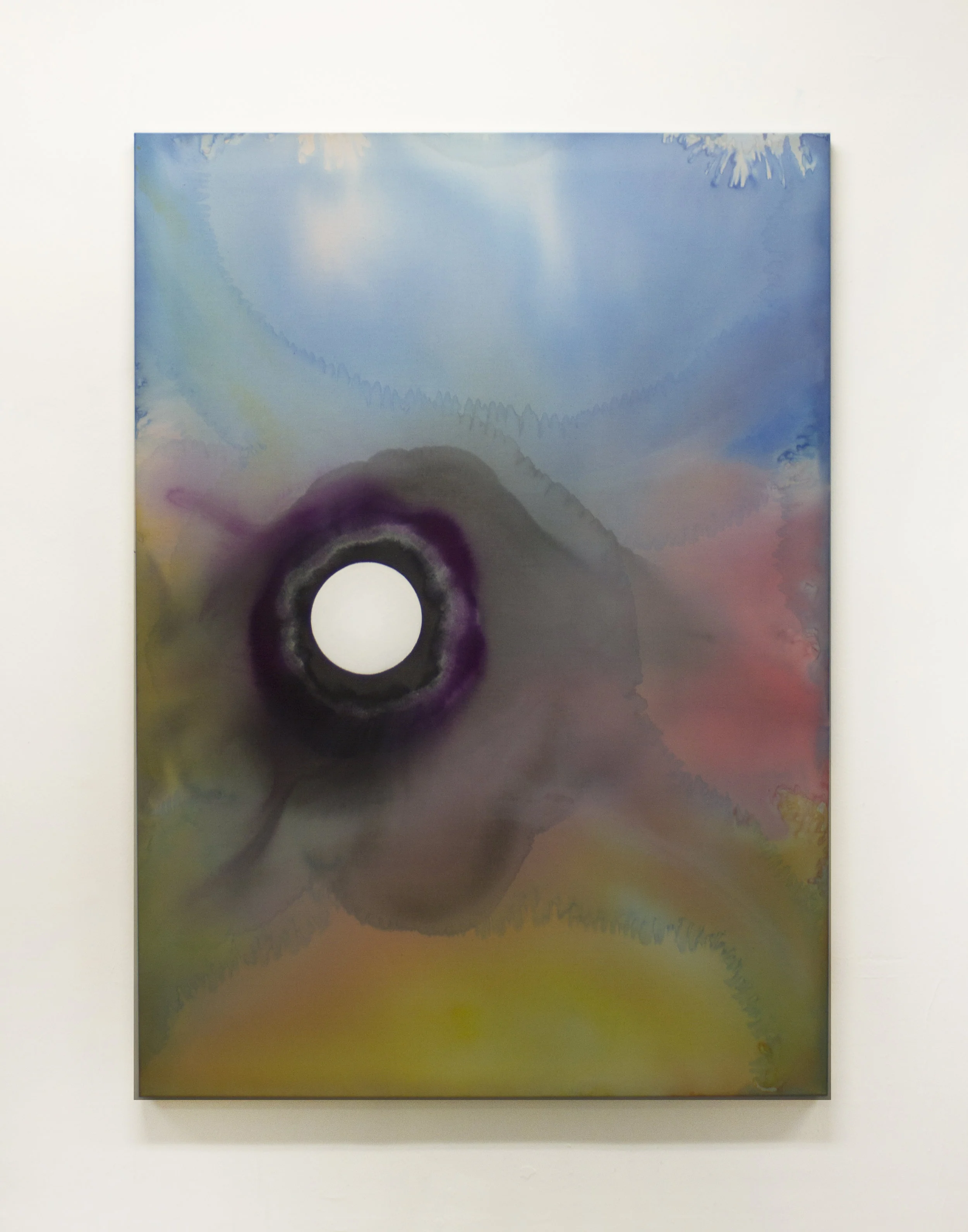 If this is what's real, if this is what's true 2019 160cm x 115cm, acrylic ink and paint on canvas