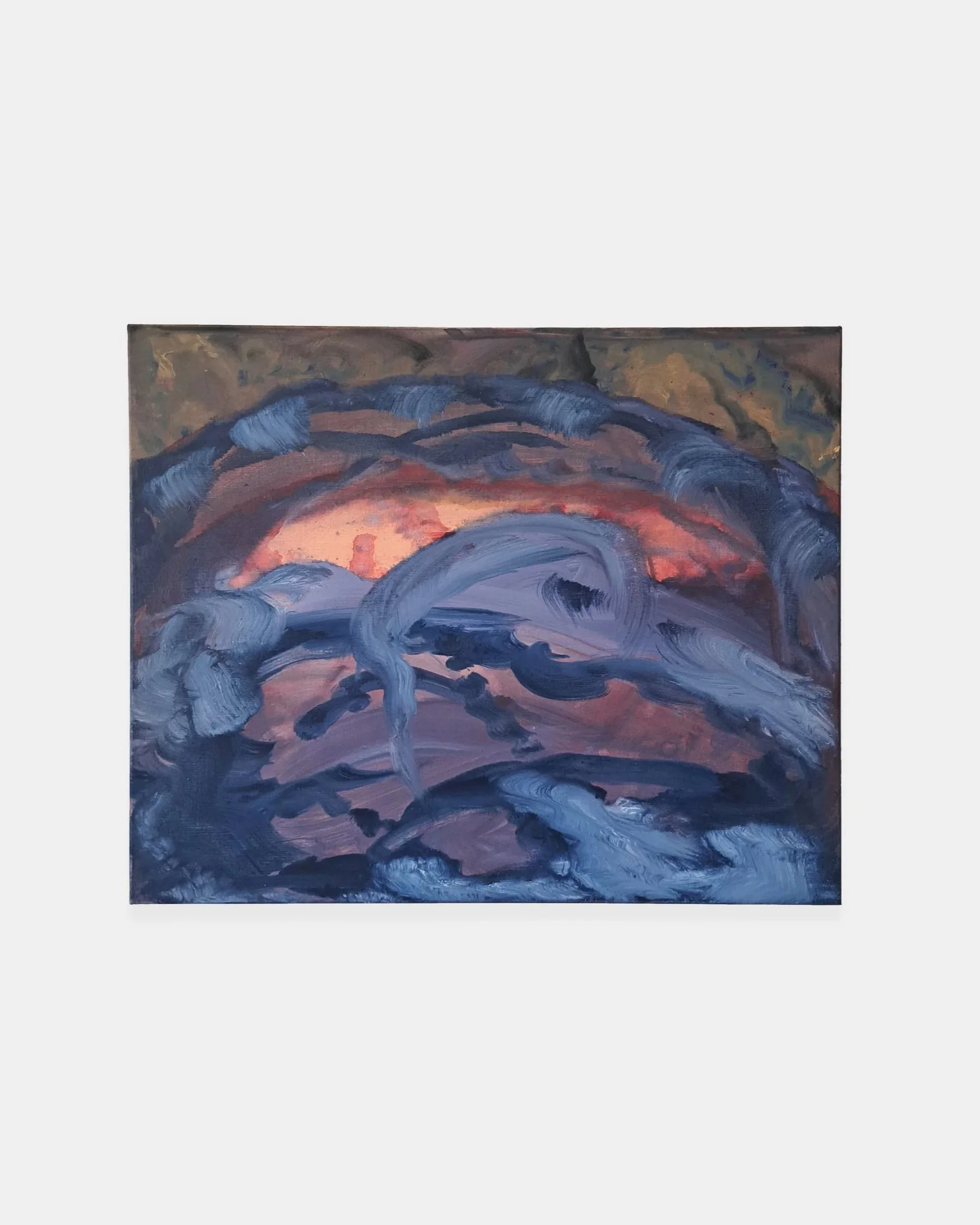  Thought after thought after thought, 2023 oil on linen 50cm x 60cm 