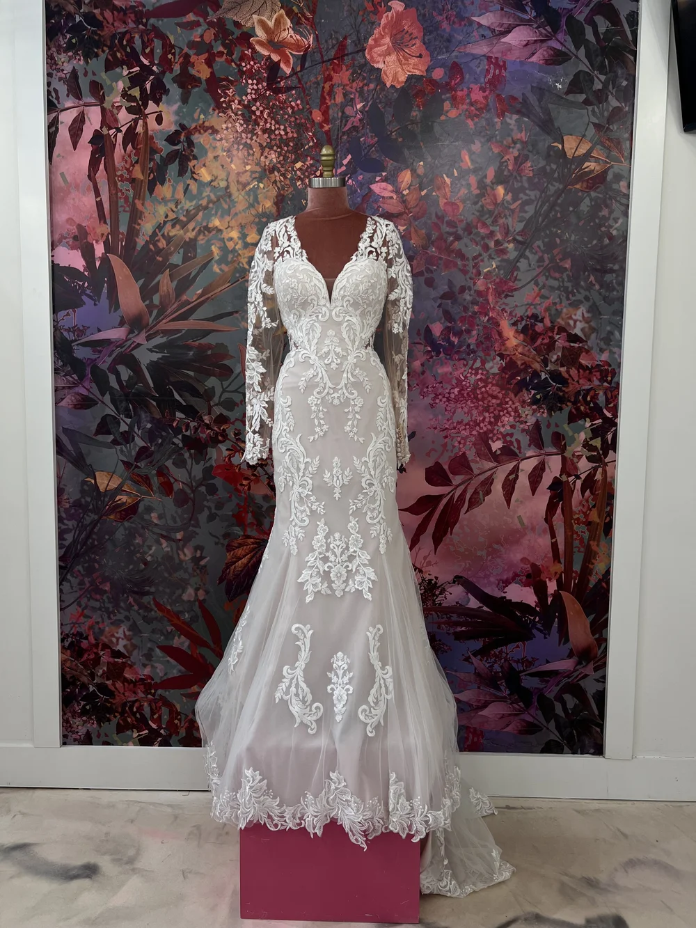 Stella York Pink Plus Size Wedding Gowns Stella York 7420 Size 14