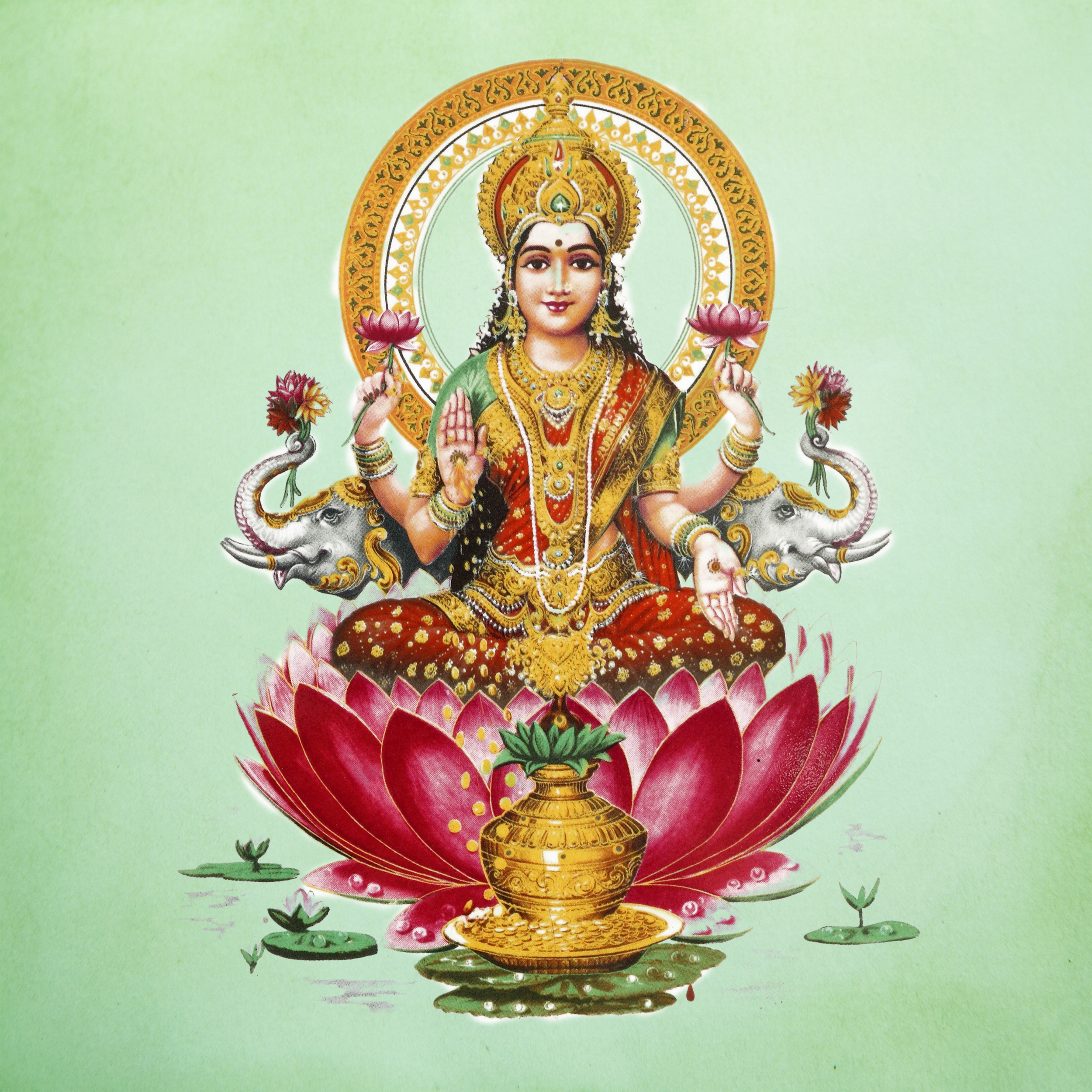 Lakshmi - goddess of wealth and harmony