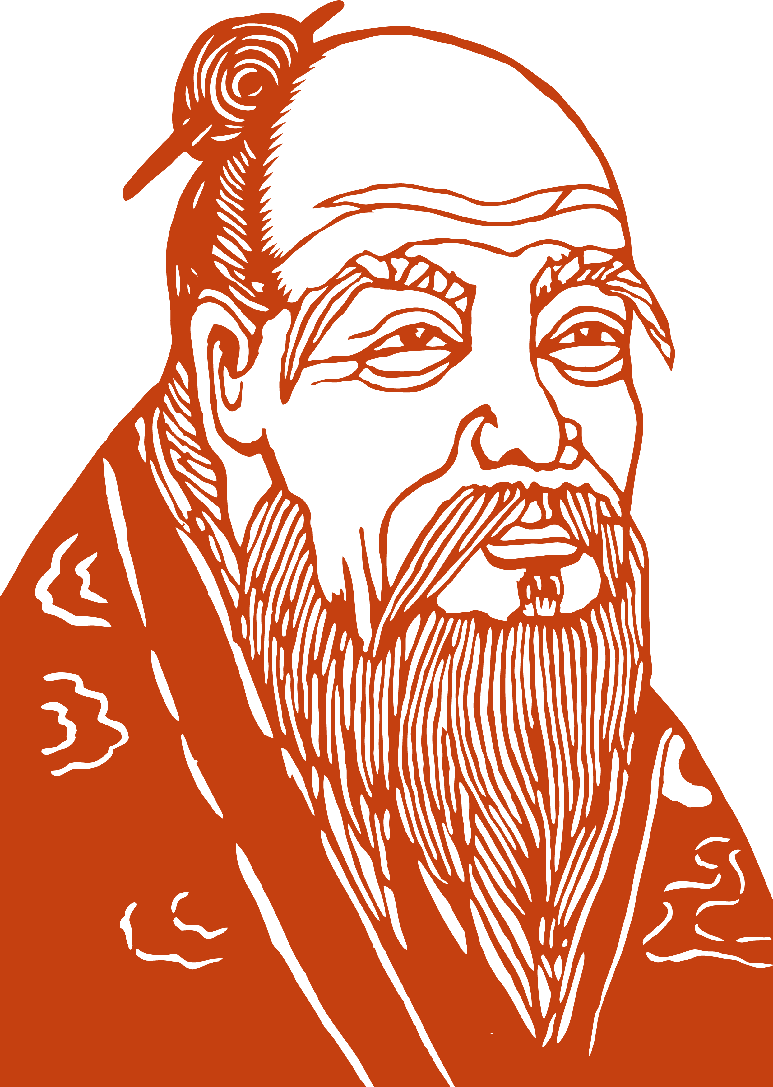Laozi (Lao-Tzu) - ancient Chinese philosopher (circa 400 - 600 BCE) and author of Dao De Jing (Tao Te Ching)