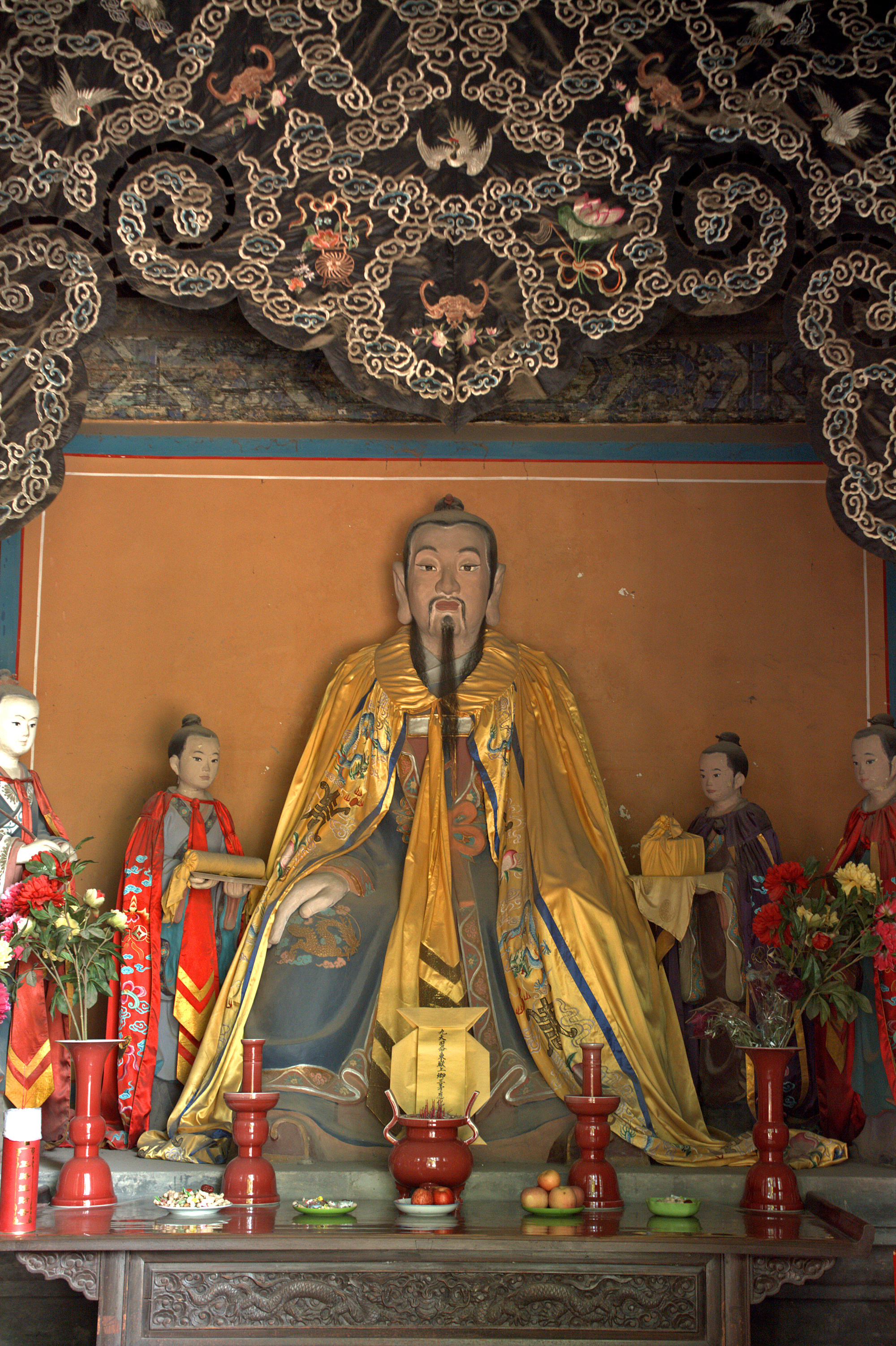 Daoist deity, Dongyue temple, Beijing, China