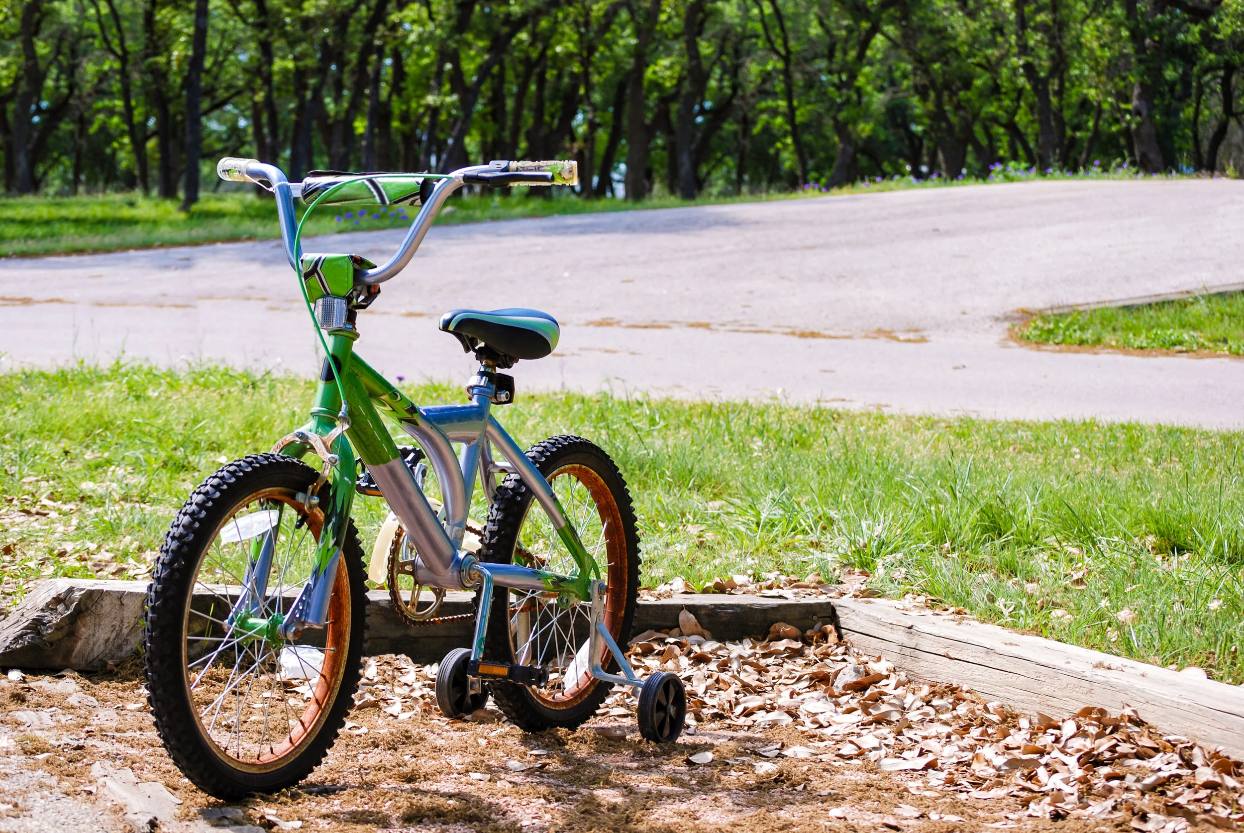 With training wheels, there's hope for the beginner (someone just learning the ropes of how to ride the waves of the mind)