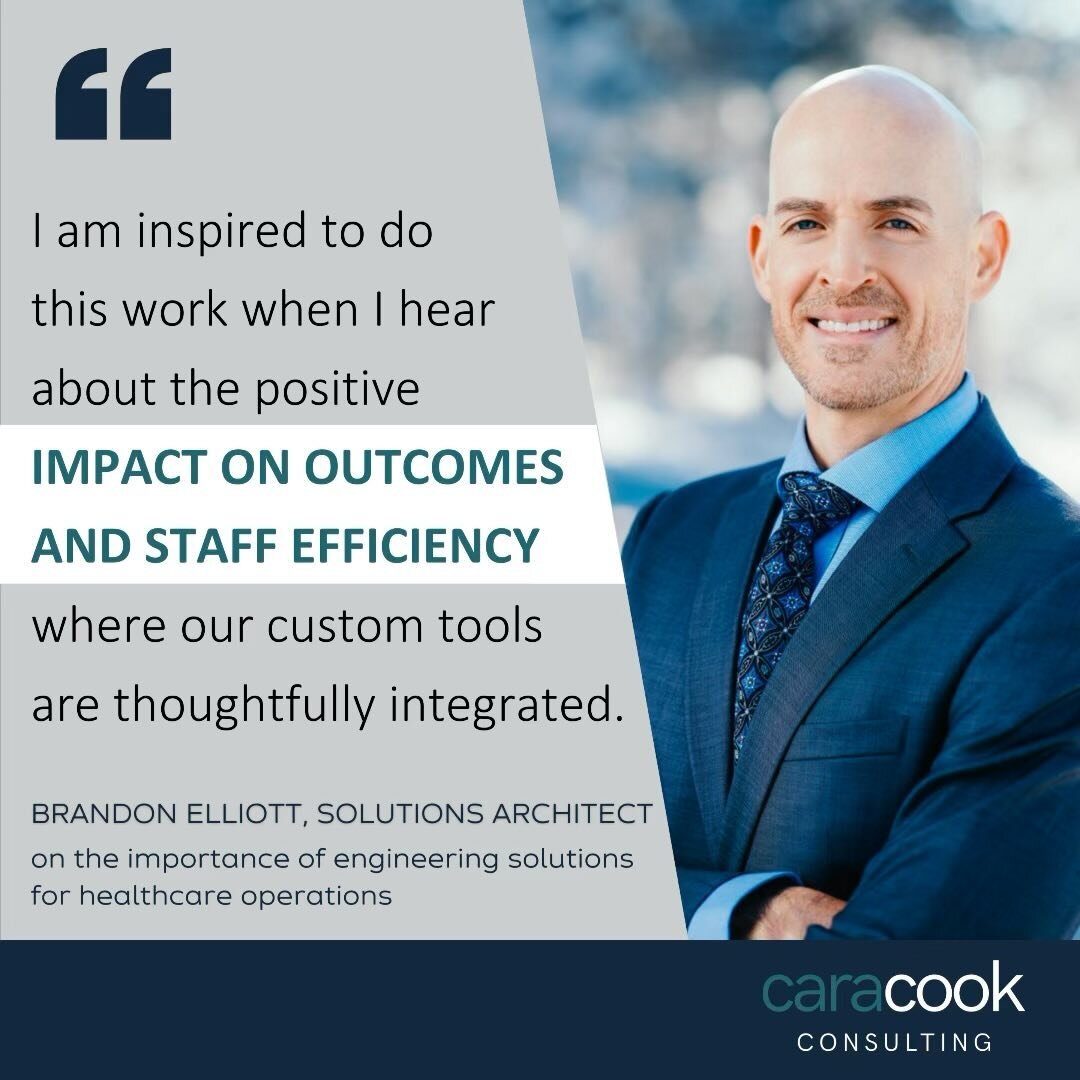 Brandon is the architect behind some of our most sophisticated solutions!
&nbsp;
While good ideas are inspiring, they don&rsquo;t mean much until they become reality - and in the healthcare setting, most ideas don&rsquo;t make it very far.&nbsp; As o