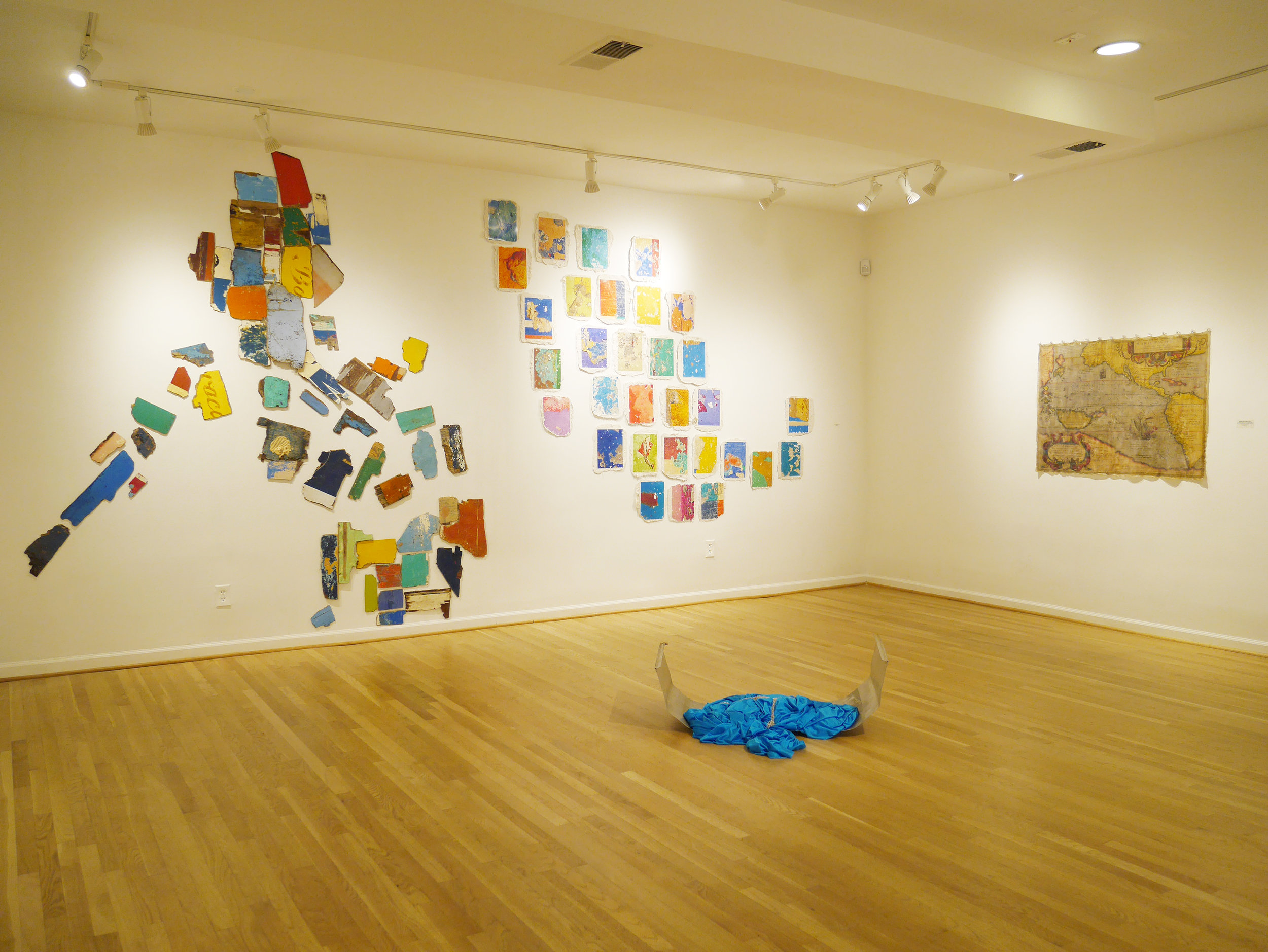 installation view: Fragments, 2017