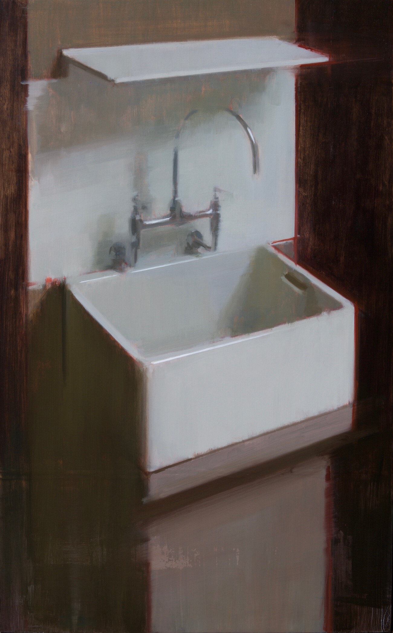   Sink III , 2017 oil on canvas 82 x 51 cm &nbsp; 