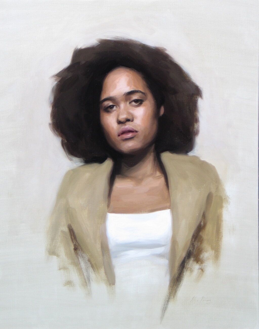   Olympia Wereko-Brobby , 2007 oil on canvas 70 x 56 cm &nbsp; 