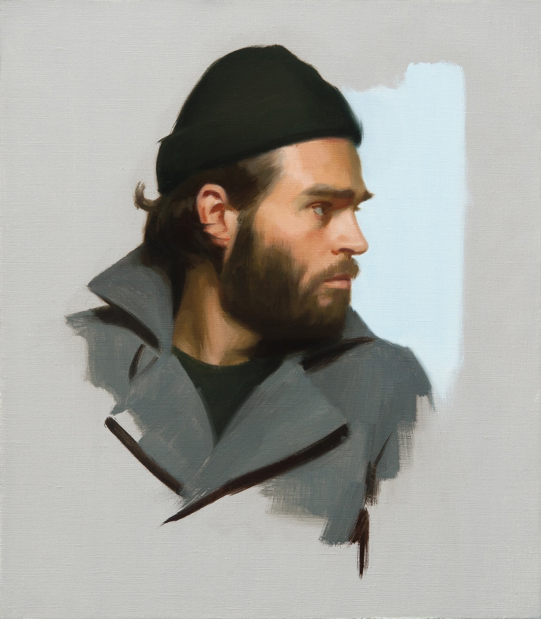   Ben , 2020 oil on canvas 41 x 36 cm &nbsp; 