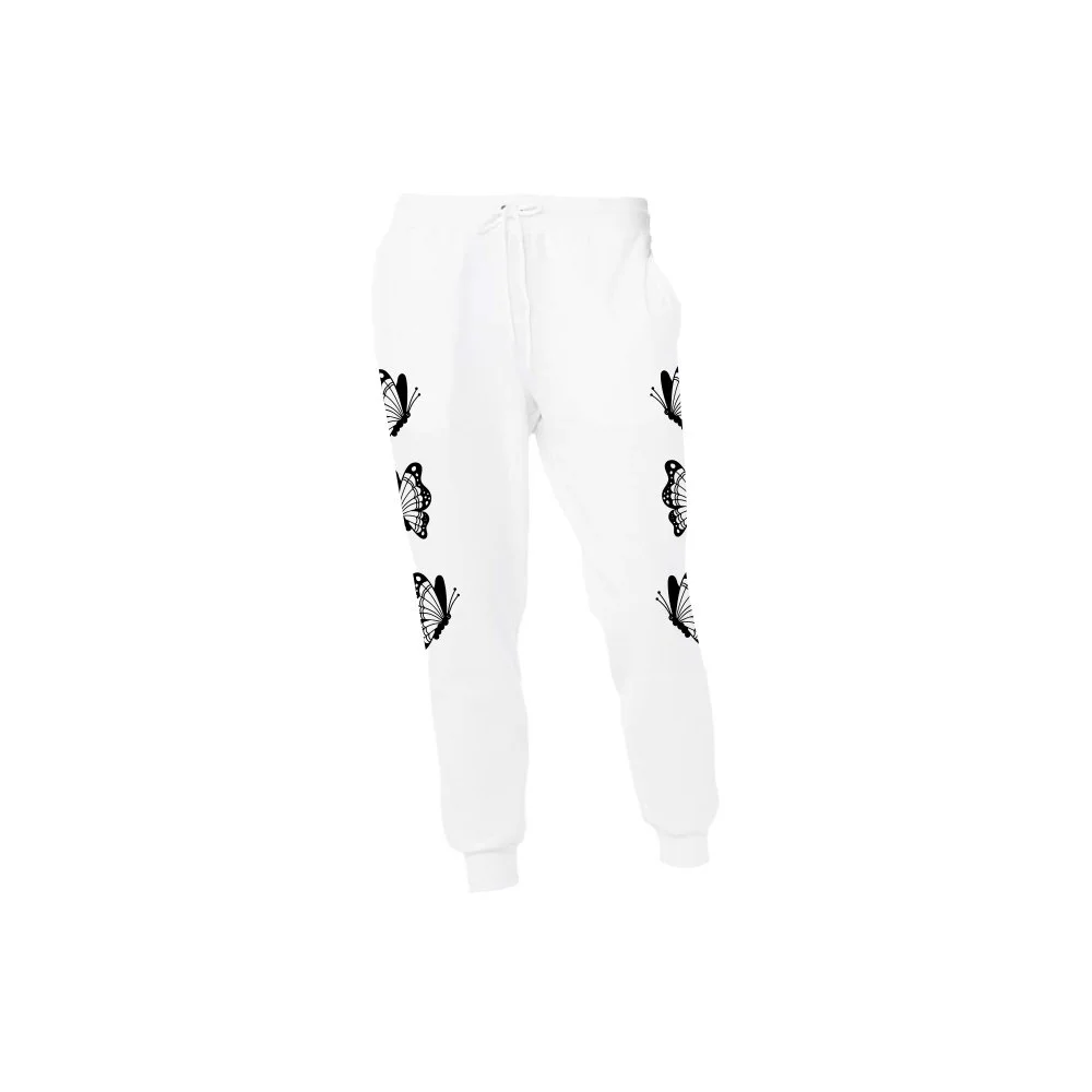 "BUD" UNISEX JOGGER SWEATPANTS WHITE