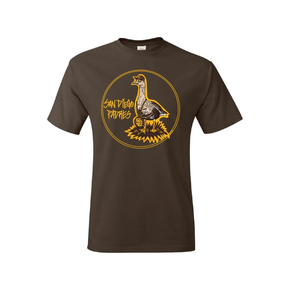 RALLY GOOSE 2022 UNISEX T-SHIRT BROWN