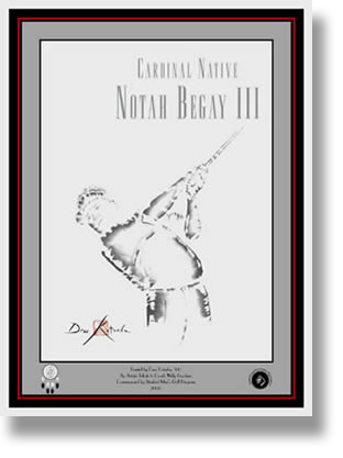Portrait of Notah Begay III, Golfer Commissioned by Stanford Athletic Department