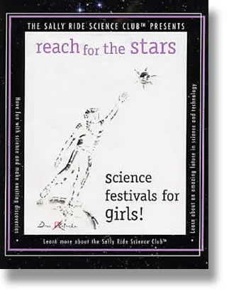 Print for the Sally Ride Science ClubsTM "Reach for the Stars"