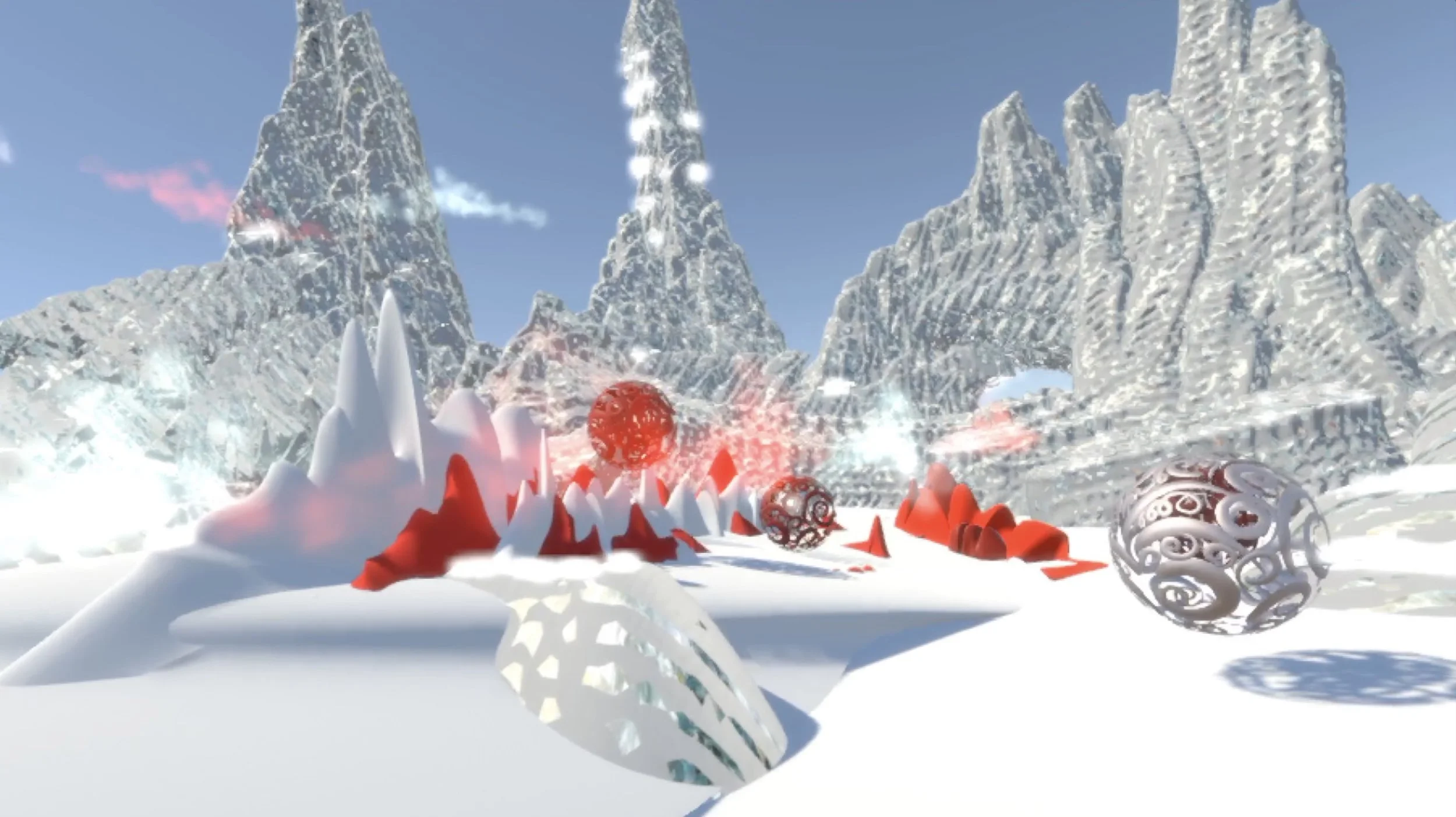 "Broken Hearts" VR Artwork - Made with Unity, Medium, Gravity Sketch, Tilt Brush and physical art