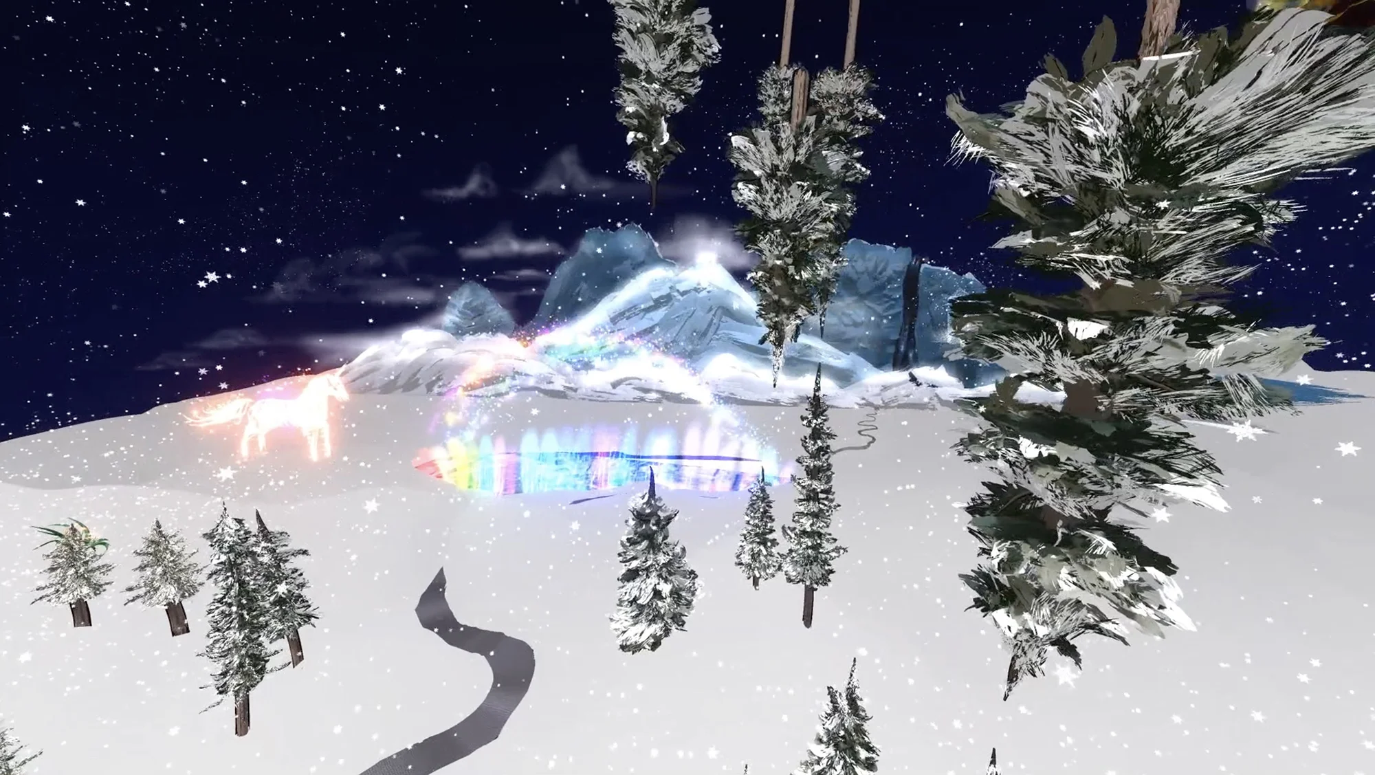 "Winter Landscape" - VR Artwork by Drue Kataoka
