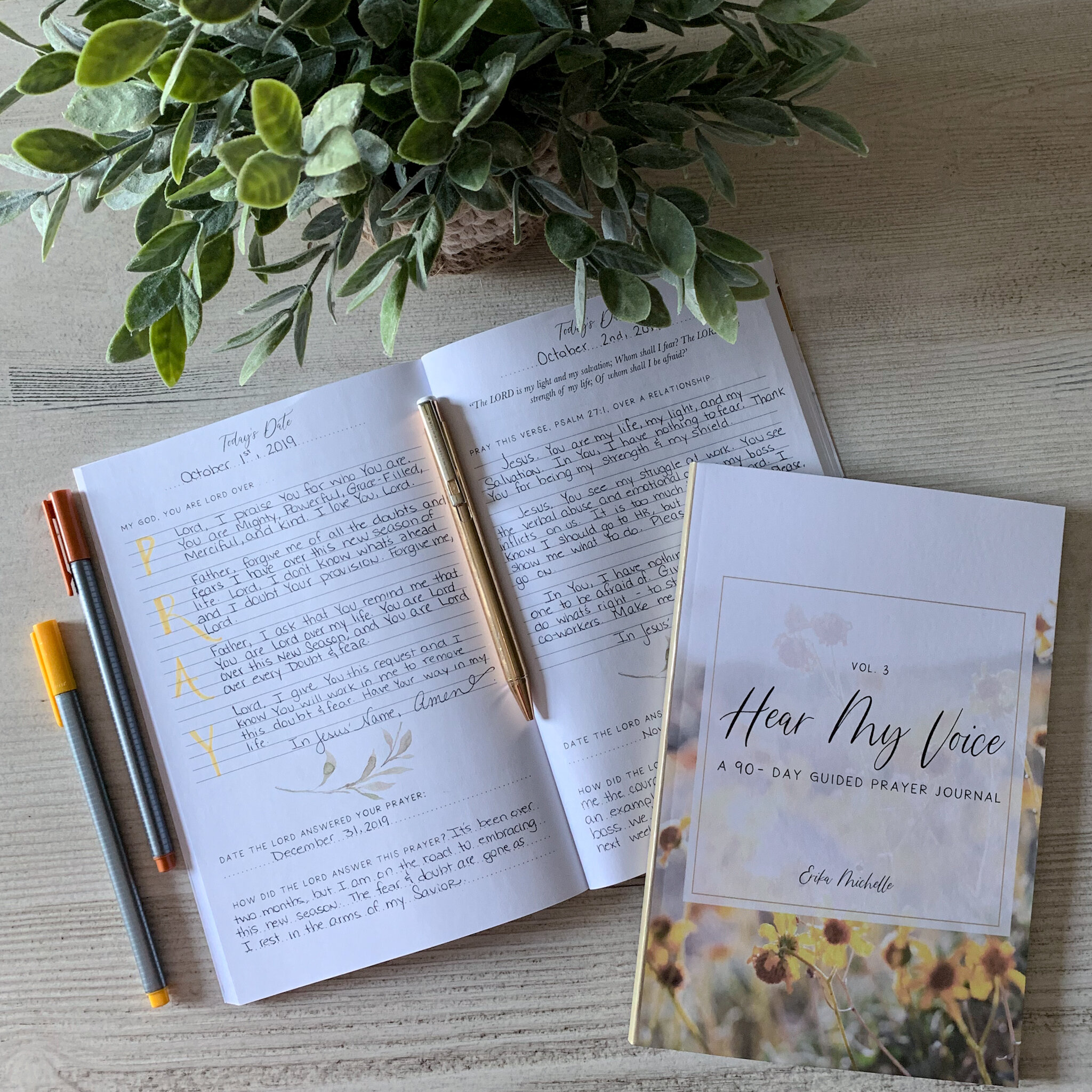 Hear My Voice Prayer Journal