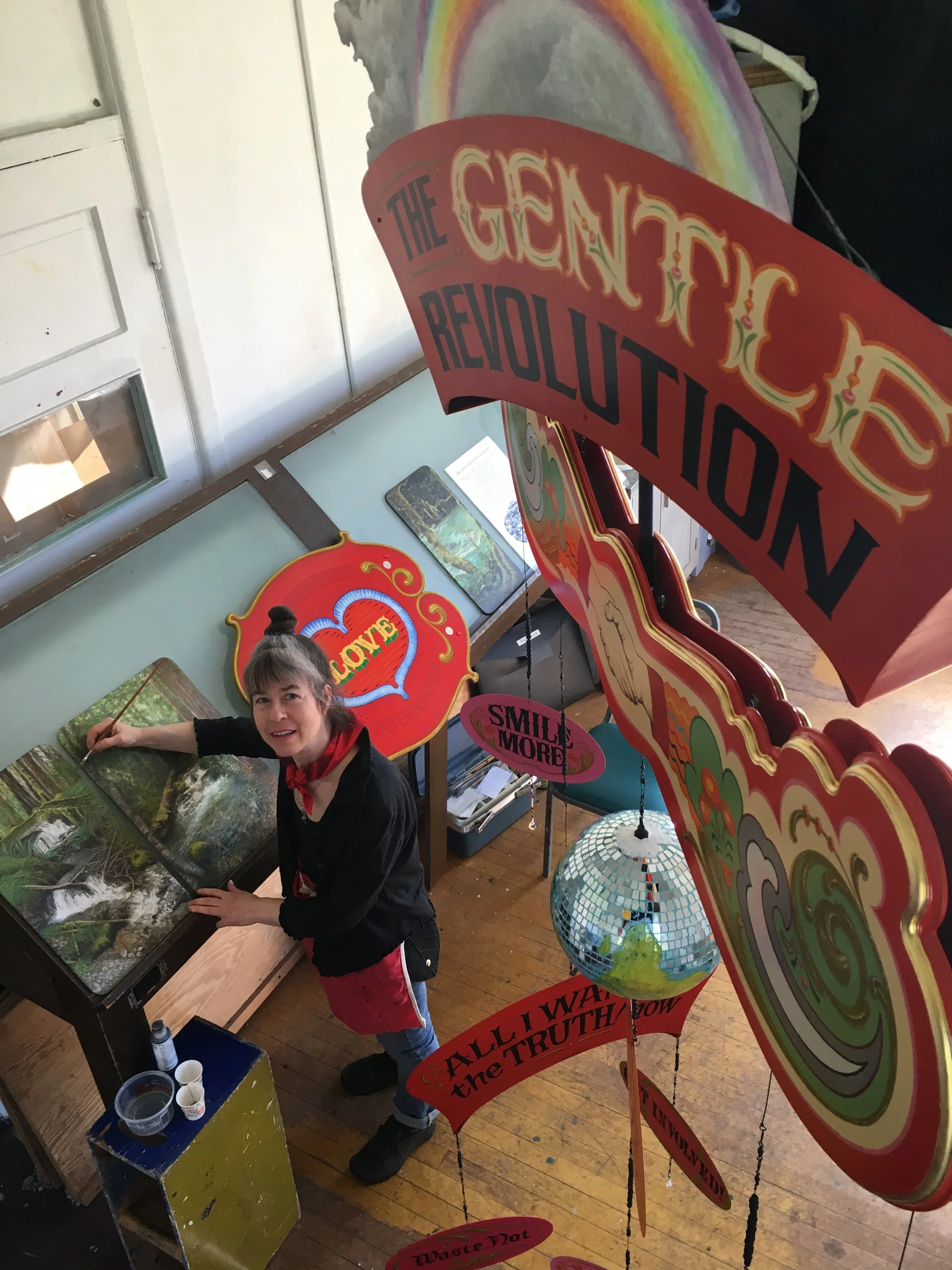 Centrum Artist Residency Open Studio with Resident Artist Remedios Rapoport 