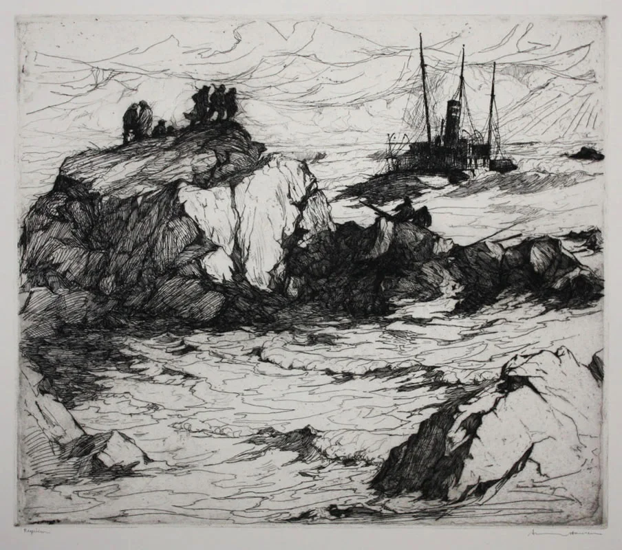 Armin Hansen (American, 1886 -1957)