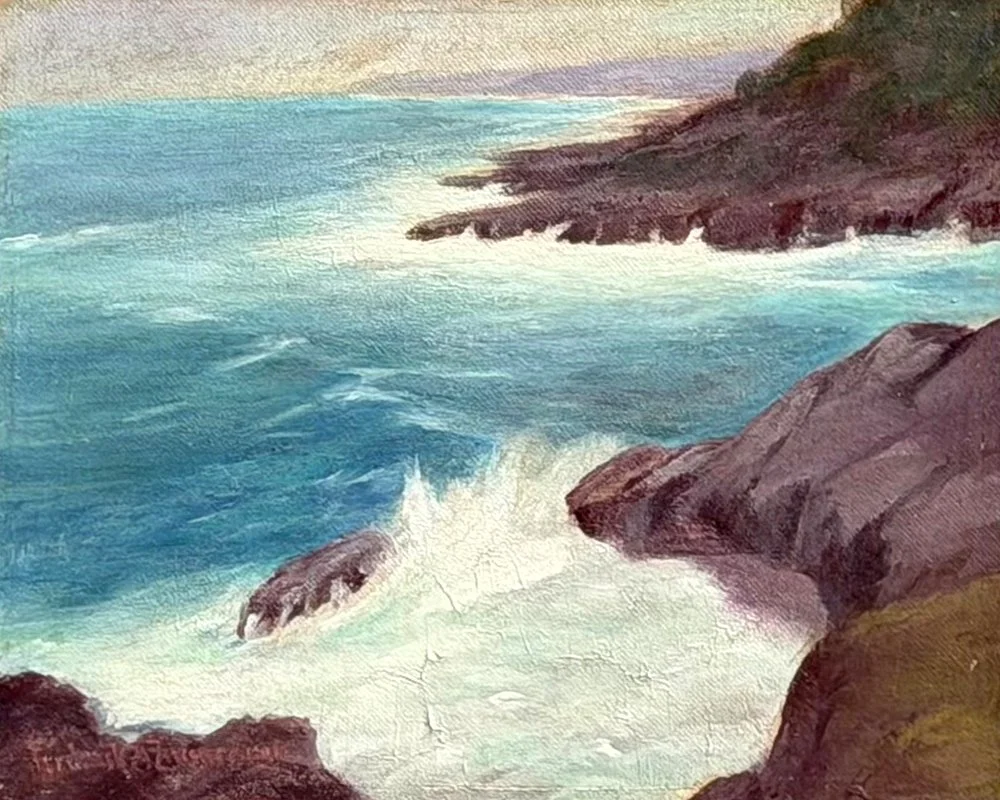  Carmel   Oil on board, 8 × 10 inches, signed. No. 12-0387 $ 1,200   INQUIRE   