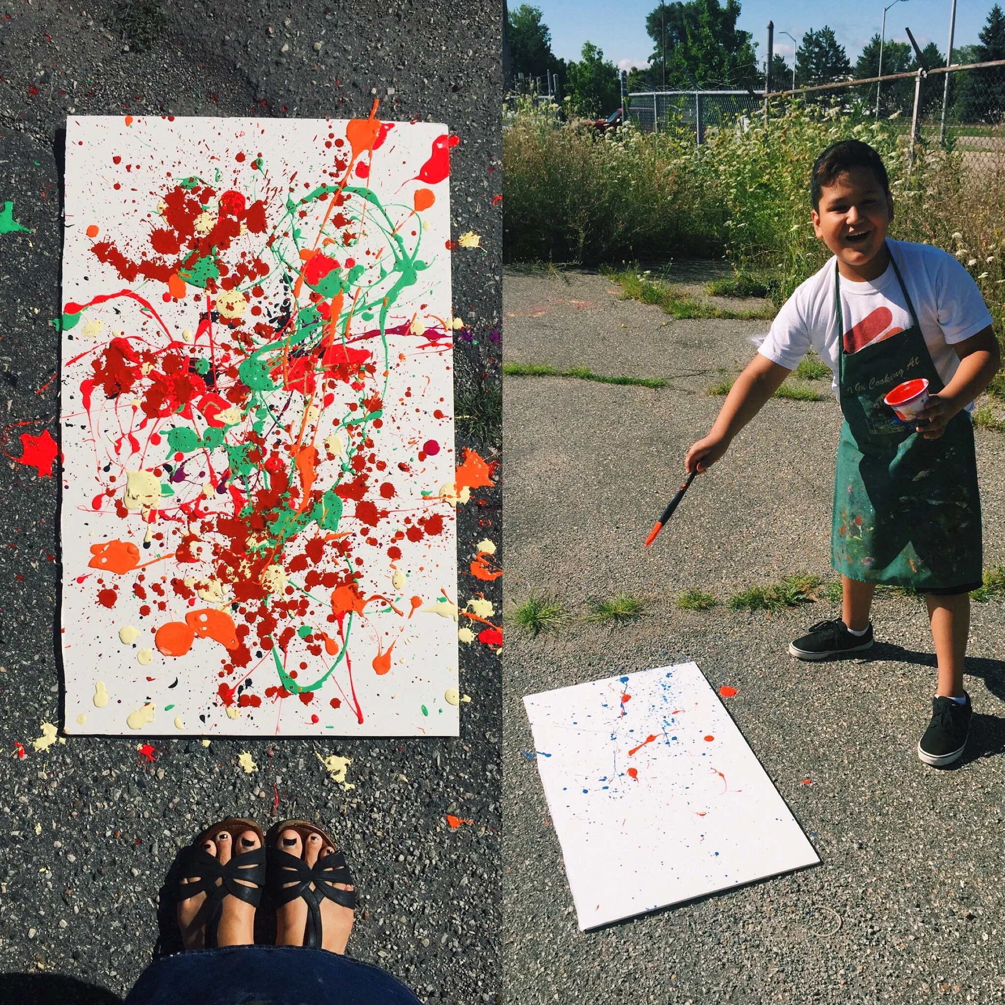 Abstract expression @ The Art Experience