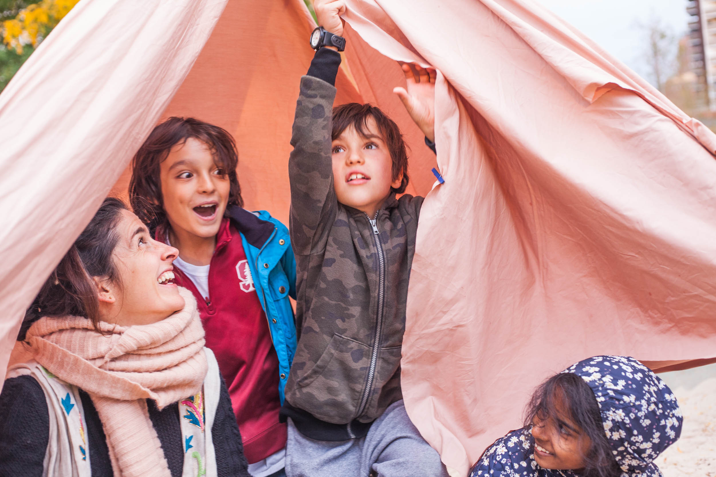 Portfolio School Tribeca New York  - School of Wonder - Building a Pyramid Wonder Adventure