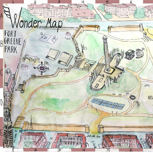 Wonder Map Fort Greene Park
