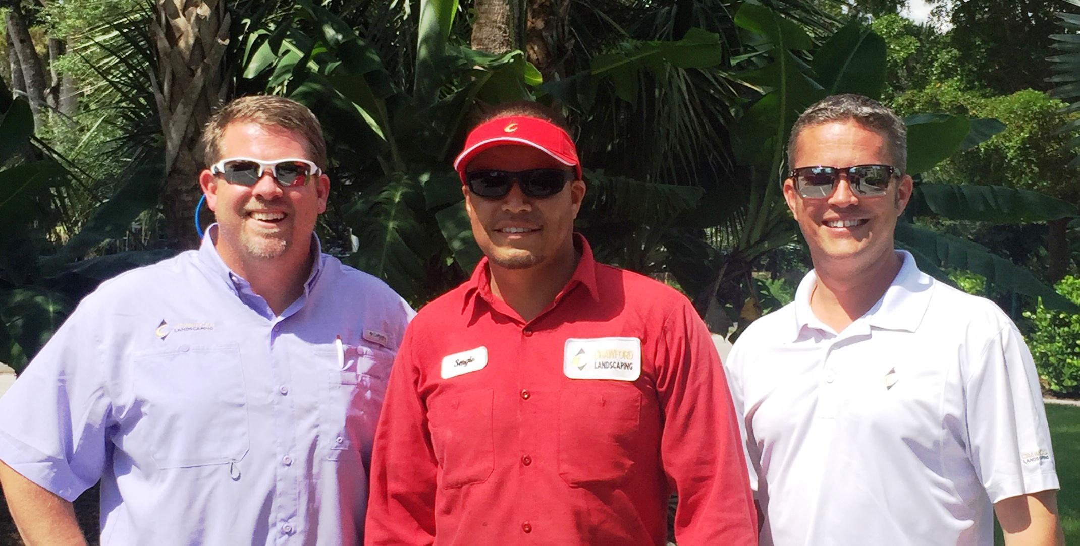 Sergio picture with Blake Crawford (left) and Keith Mahan (right)