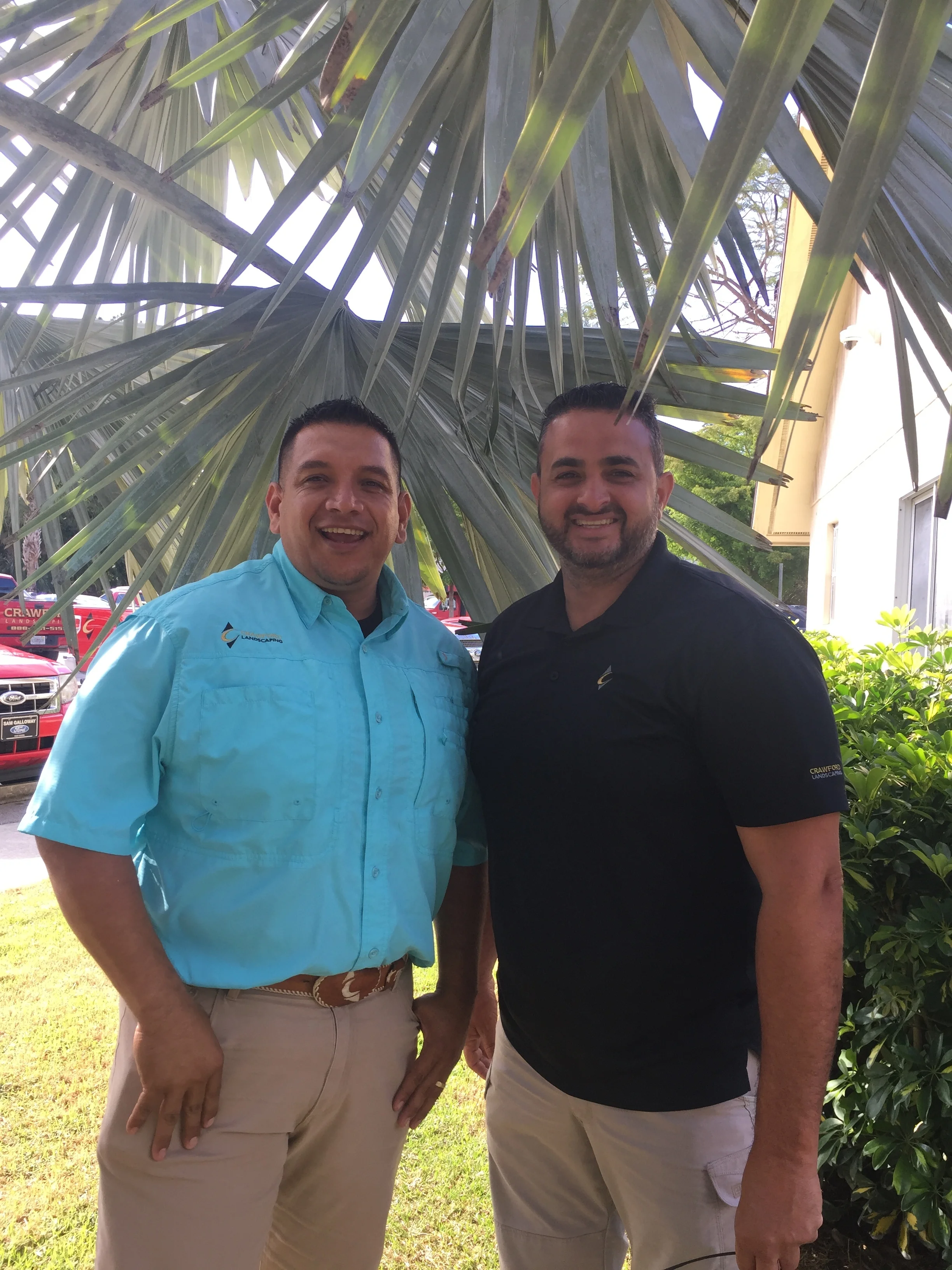 Javier and Owner Gerardo Regalado