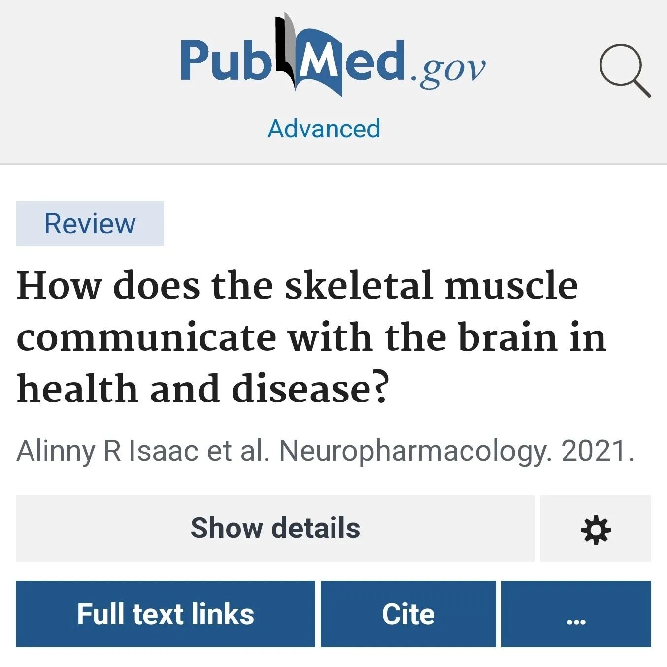 Nice open access (free) review paper on how skeletal muscle communicates and directly facilitates brain health.

Paper covers how muscles increase:

1. Mood
2. Memory
3. Executive Function.
4. Neurogenesis
5. Angiogenesis
6. Synaptogensis and more.

