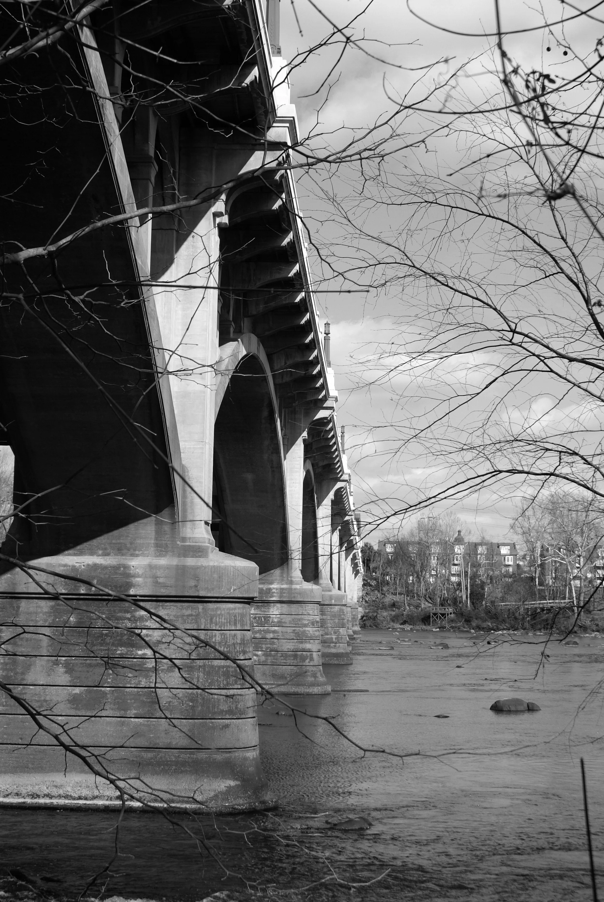  ...another view of the Gervais Street Bridge connecting downtown Columbia to West Columbia.&nbsp; 