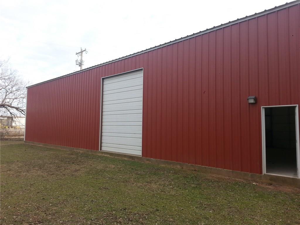 The back of the barn. We will glass in the large door and have so much space outside for activities and concerts!