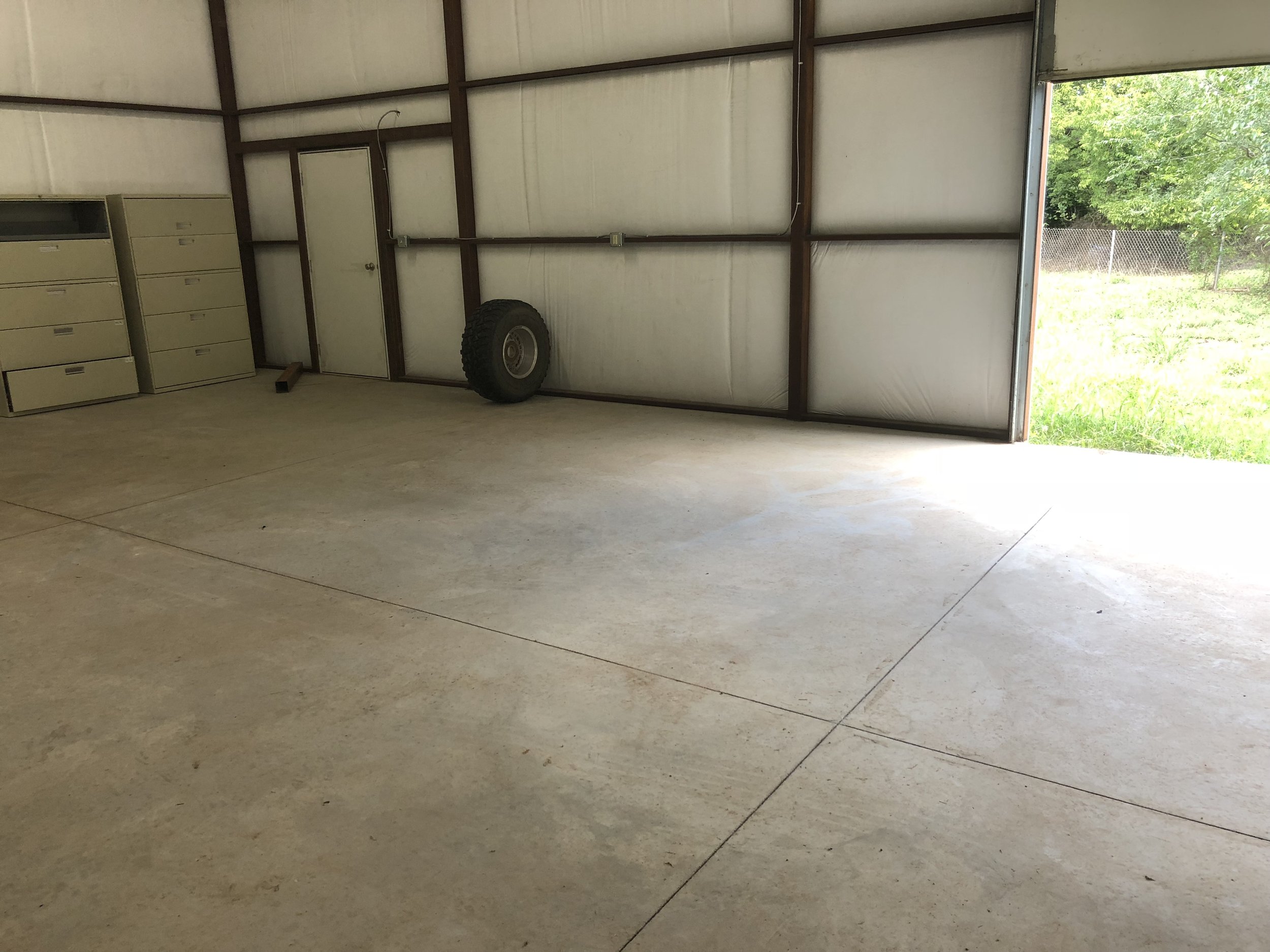 The stage will be in the northwest corner where the file cabinets currently are.