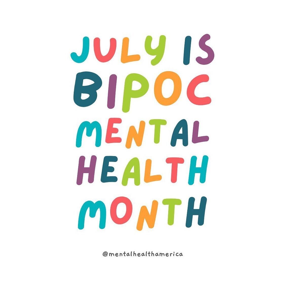 Repost from @maternalmentalhealthnow
&bull;
July is BIPOC Mental Health Month! Join us as we highlight #StrengthInCommunities, mental health supports created by BIPOC and QTBIPOC, for BIPOC and QTBIPOC! Let&rsquo;s celebrate, learn about &amp; normal