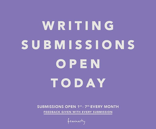 Our writing submissions officially opened for the first time yesterday! ✨ All of the information is on our website on how to apply, closing date is 11:59pm Wednesday 7th August ⏰⠀
.⠀
#feminartsyjournal #femlit #feminism #allwomen #intersectionalfemin