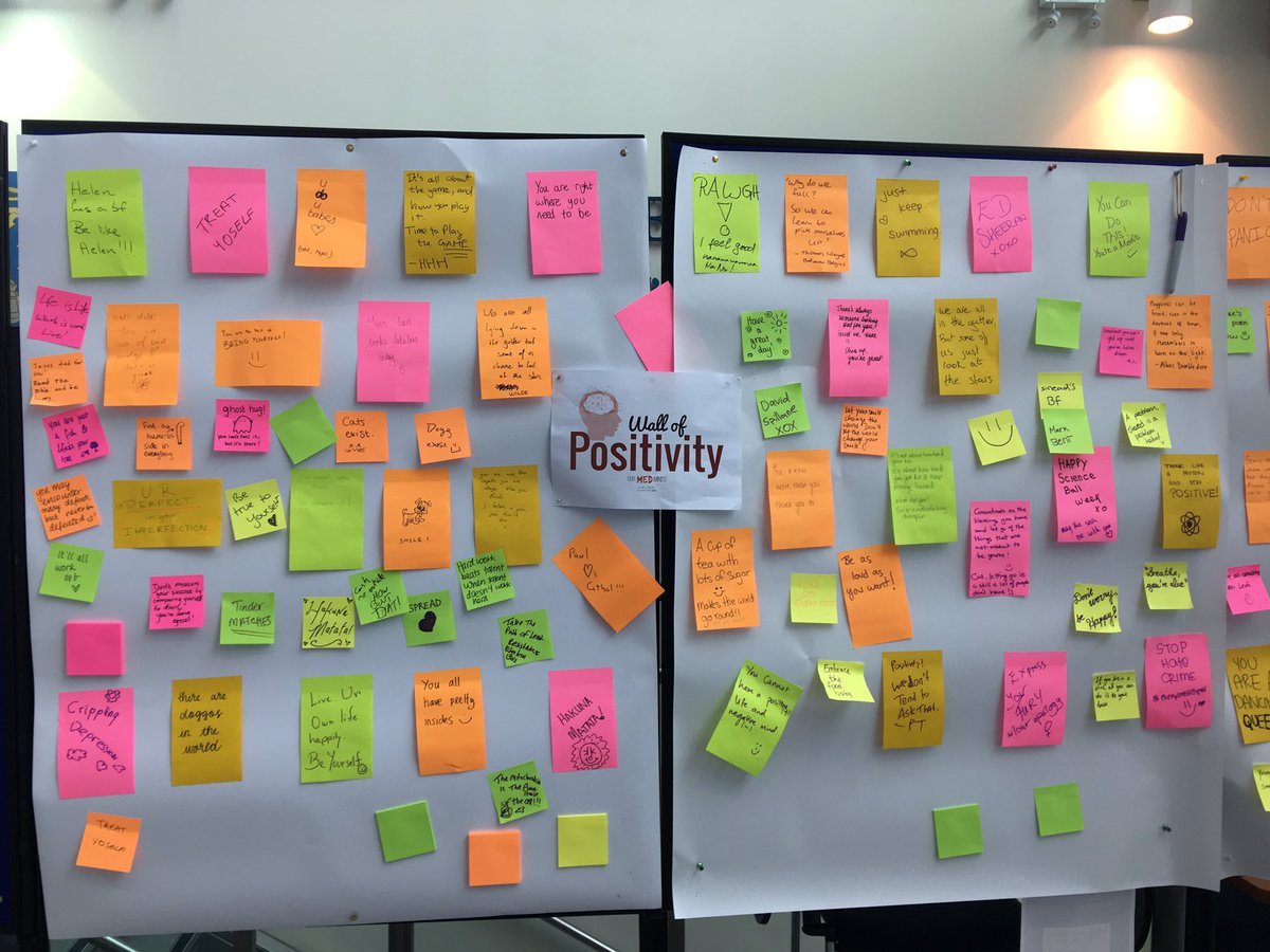 AMSI-TCD - Our Med Minds Positivity Wall