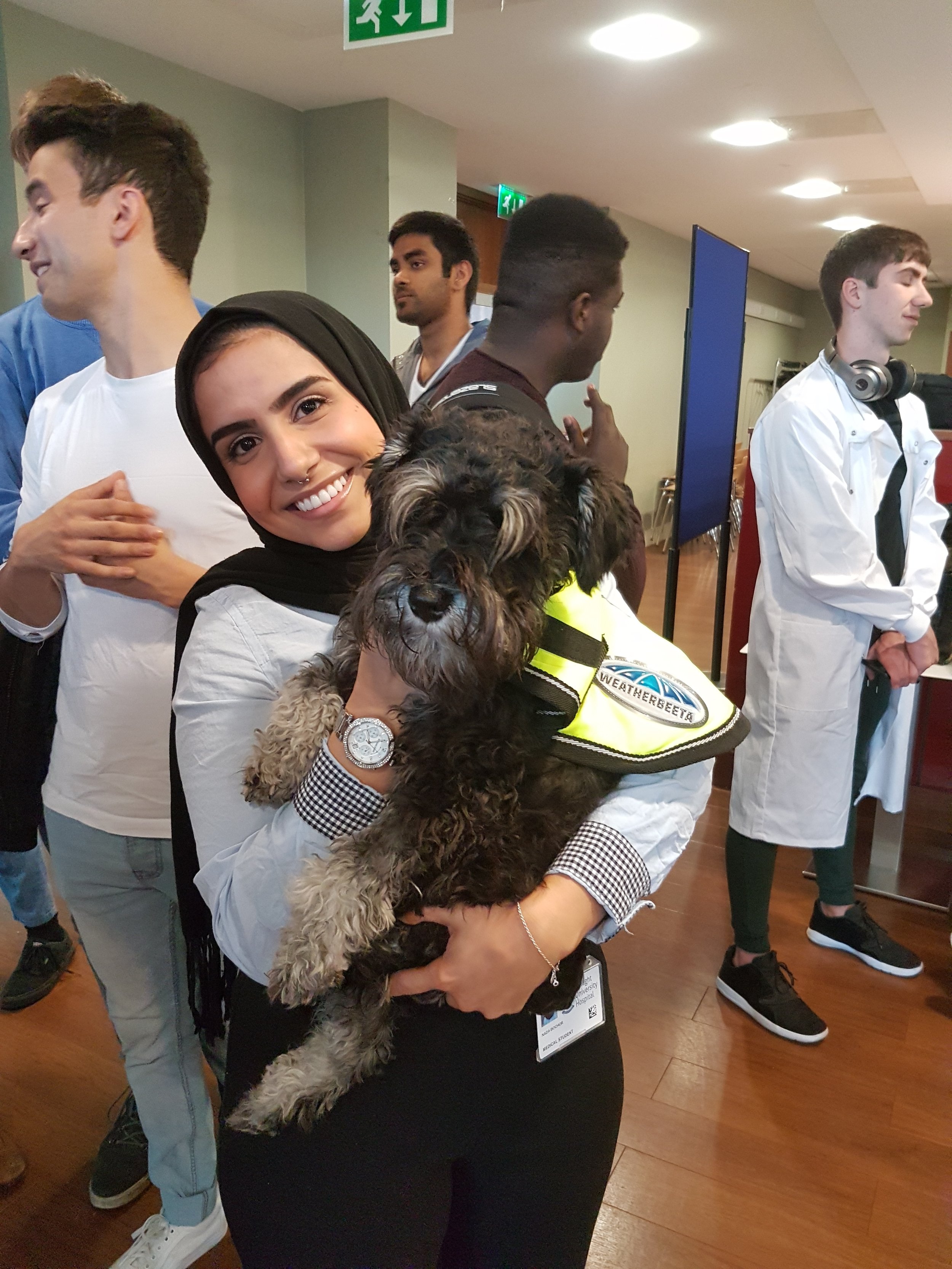  Puppy Therapy  AMSI TCD Our Med Minds Week 2018 