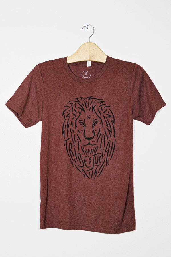 Tribe of Judah Lion Tee - Hope Outfitters