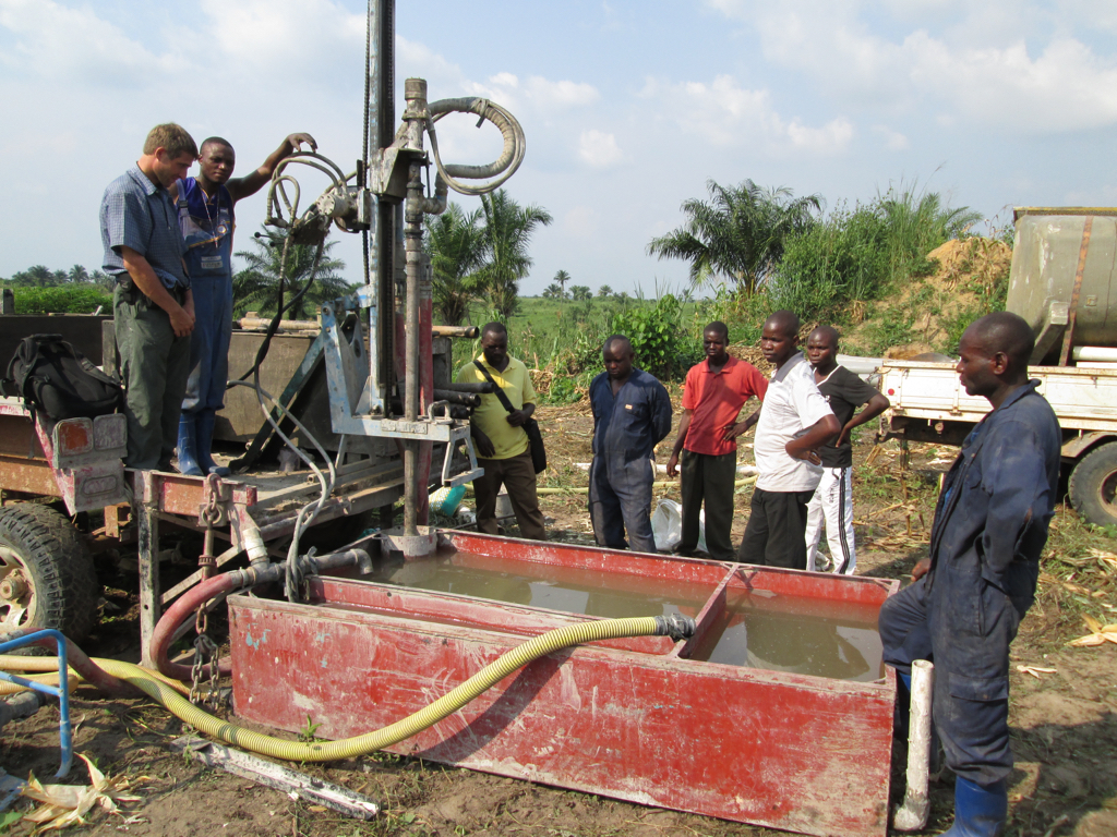 Our current well drilling rig