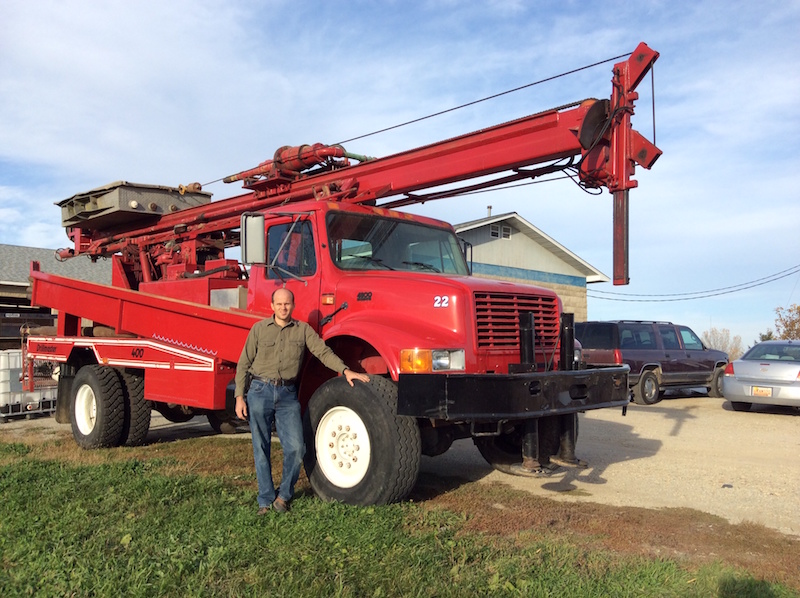 Our New Well Drilling Rig Awaiting Shipment To The Congo!