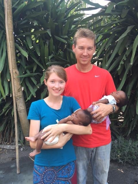 Abigal & Chris Duman with Church Planter Twins