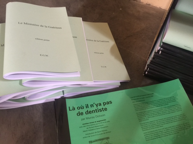 CFM's New Endeavor! Printing Medical/Dental Guides in French for the Congo
