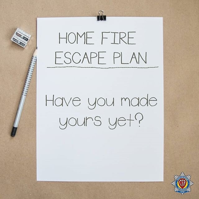 Winter Safety Tip: Make a Home Fire Escape plan

It's now officially winter! If you haven't developed a home fire escape plan, now is the time.

Families who are well-prepared are more likely to escape their homes safely and without panic.

As part o