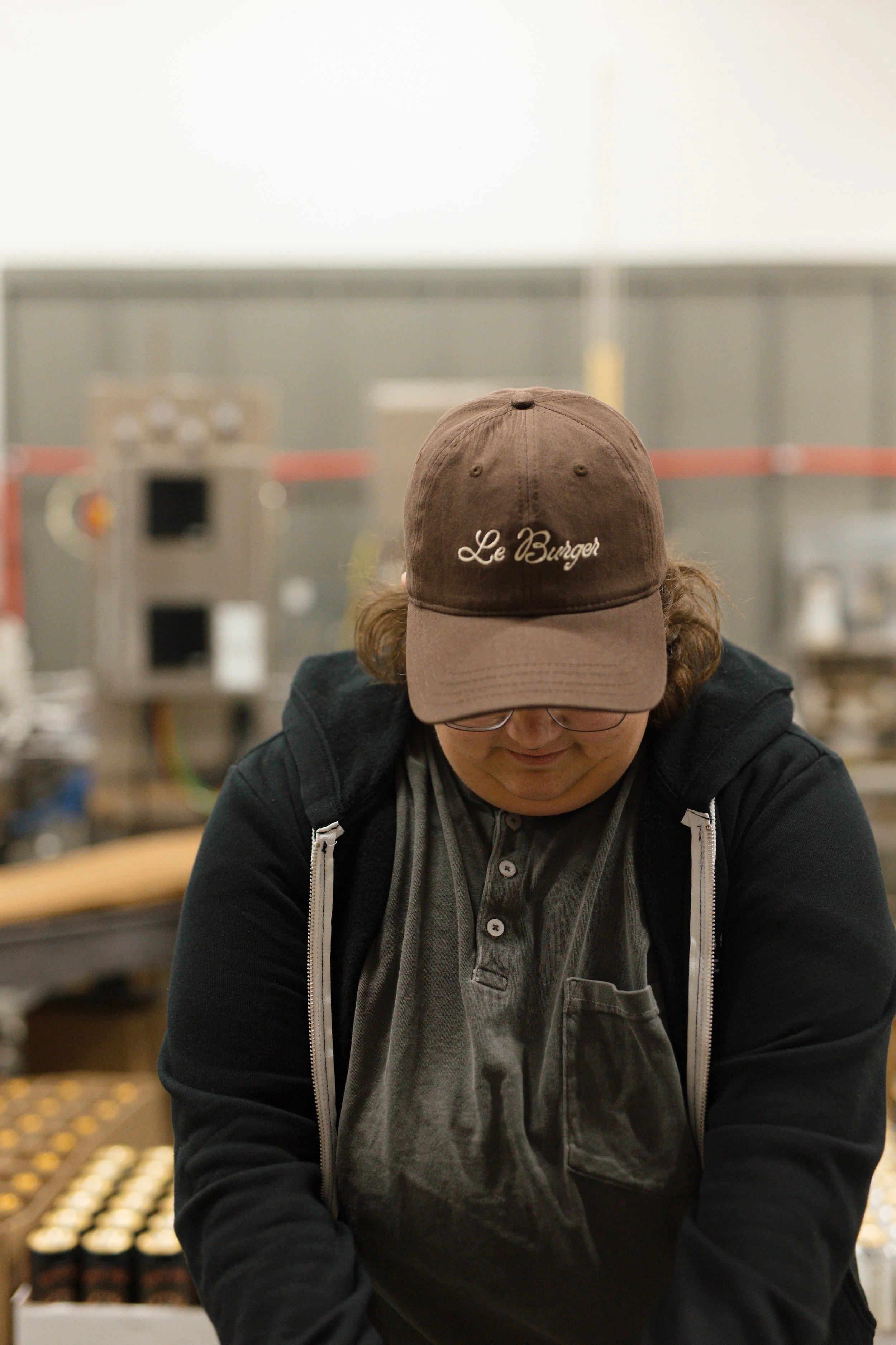 Baseball Cap – "Le Burger"