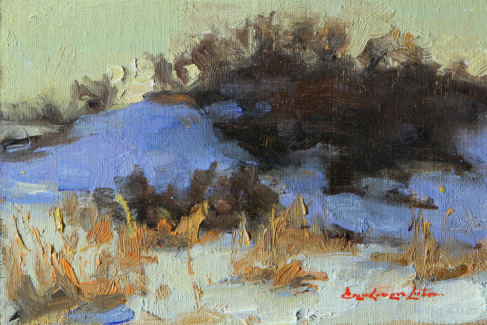 New Snow #1 - 4" x 6"
