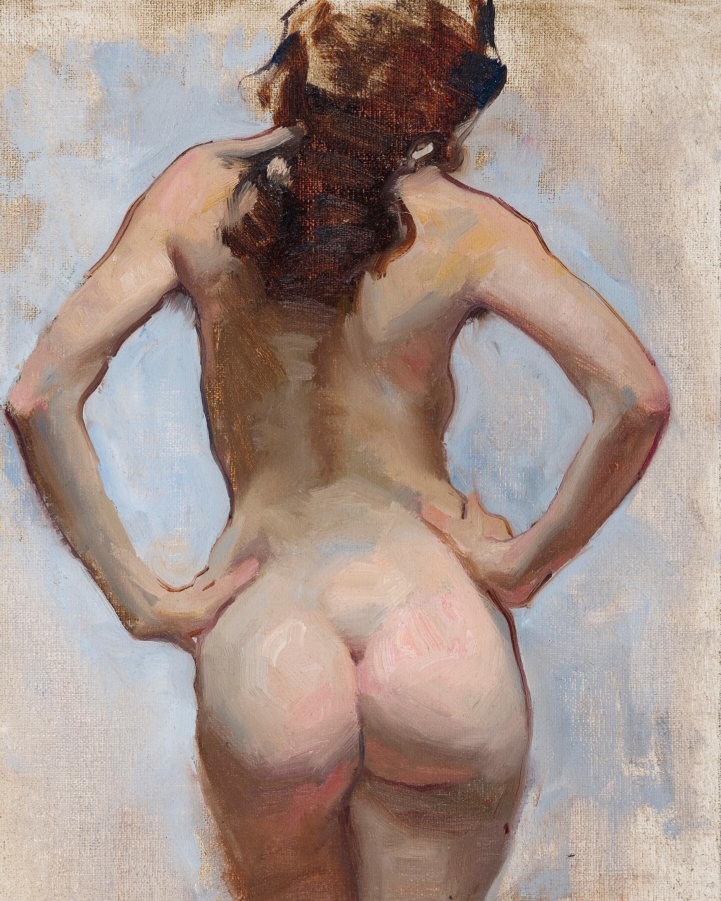 Kelsey&rsquo;s Curves 10.5x7.5 inches. Cropped. Oil on linen mounted to panel 
Available
No need to screen capture. You can see the full image and download a high res image of it in my online store.