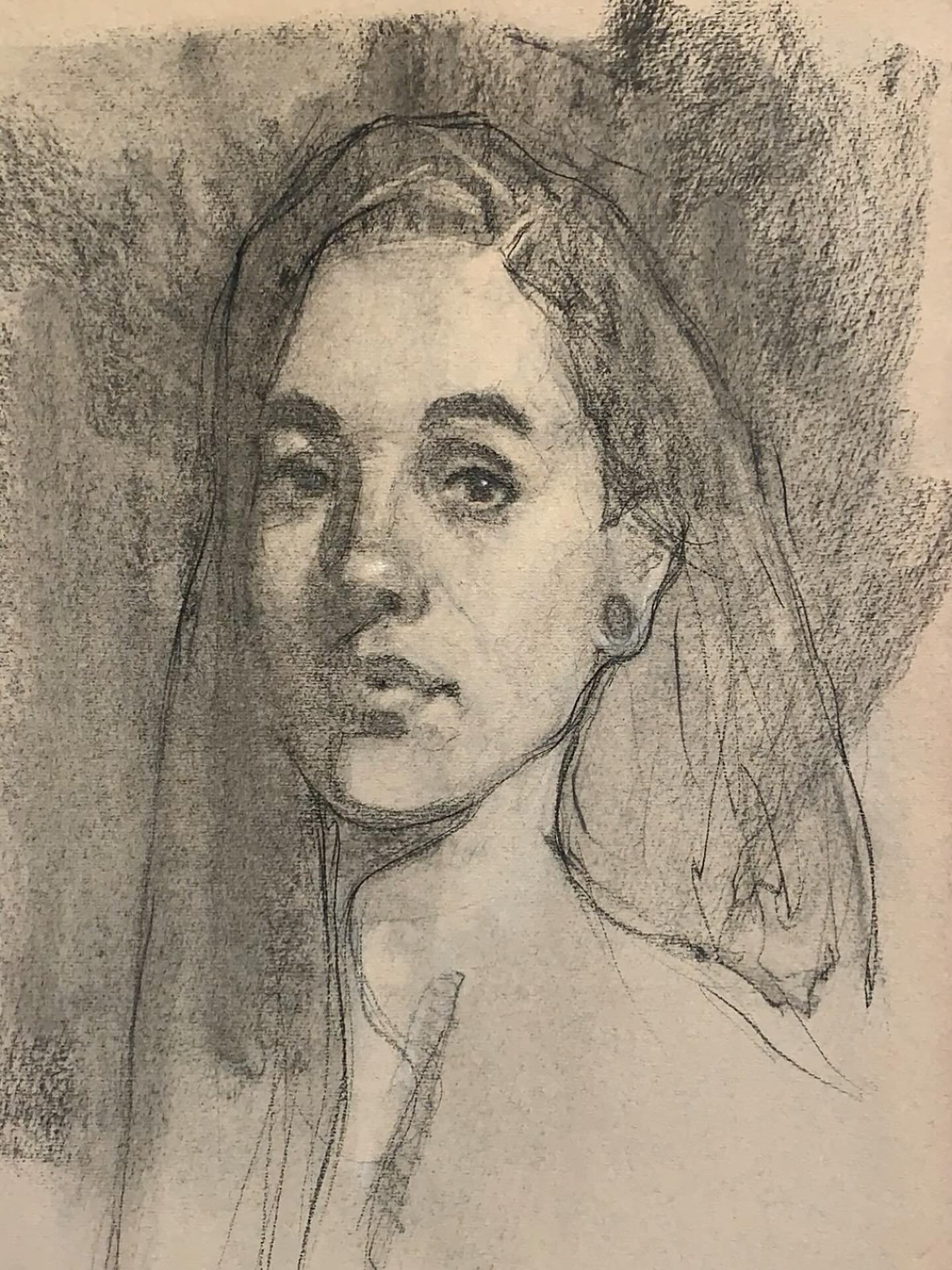 Charcoal portrait from a few years ago.